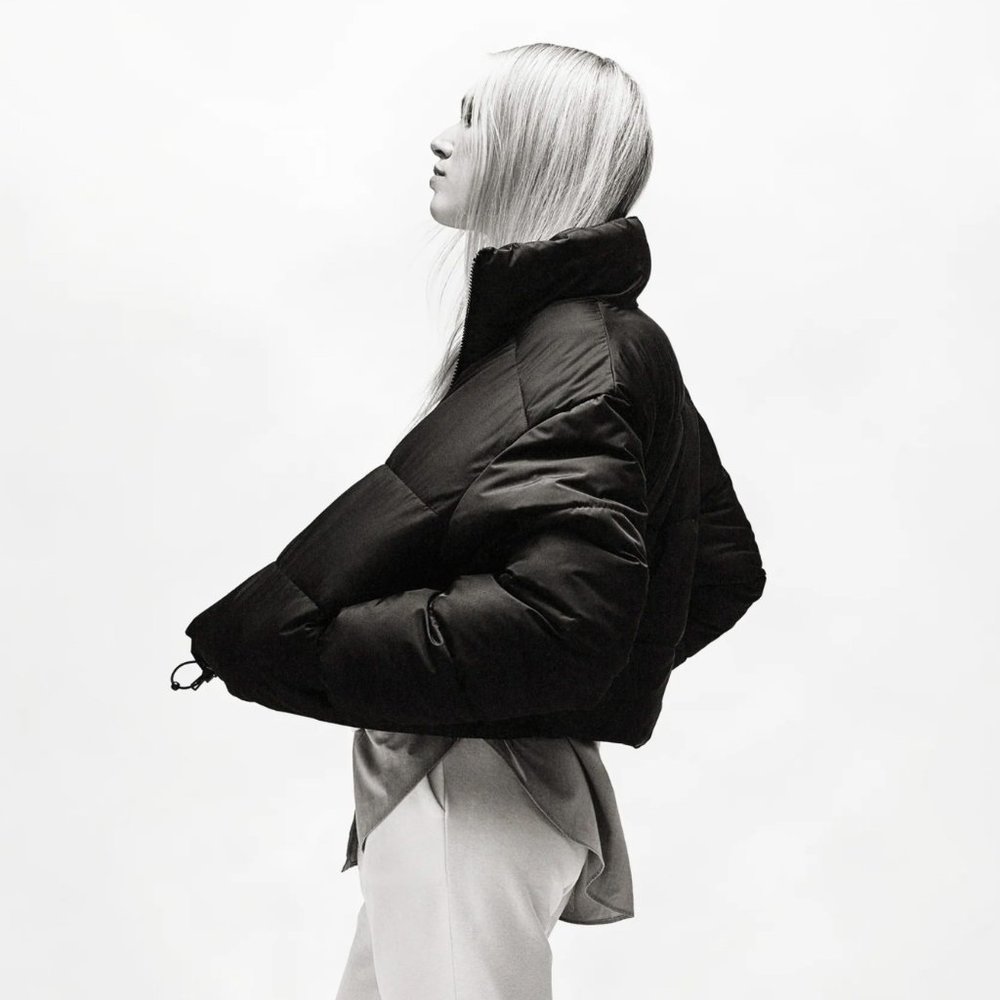 Zara Water Repellent Puffer Jacket